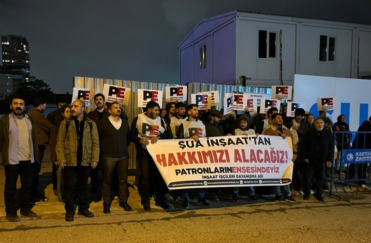 ŞUA İnşaat işçileri hakkını istiyor: İki patron zenginleşecek diye işçinin hakkı gasp ediliyor