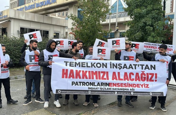 Temelkon işçileri TOKİ’nin kapısına dayandı, patronlar panikledi: İşten çıkarma tehdidi